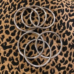 Two sets of Bangle Bracelets